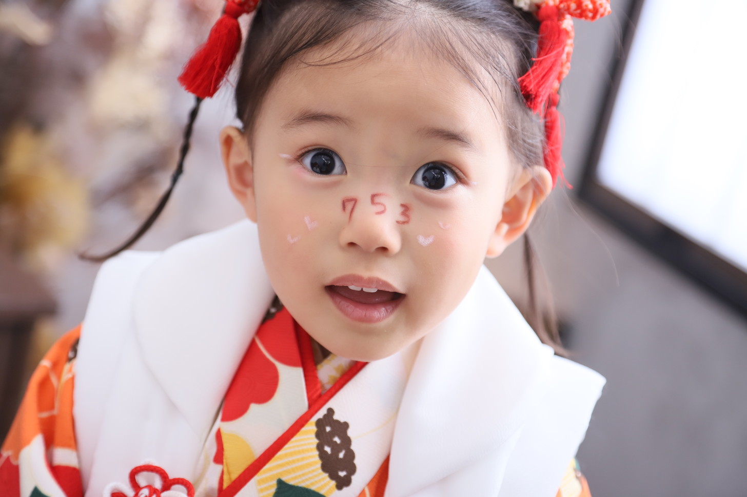 より本格的メイクに ガールズメイク 七五三メイク